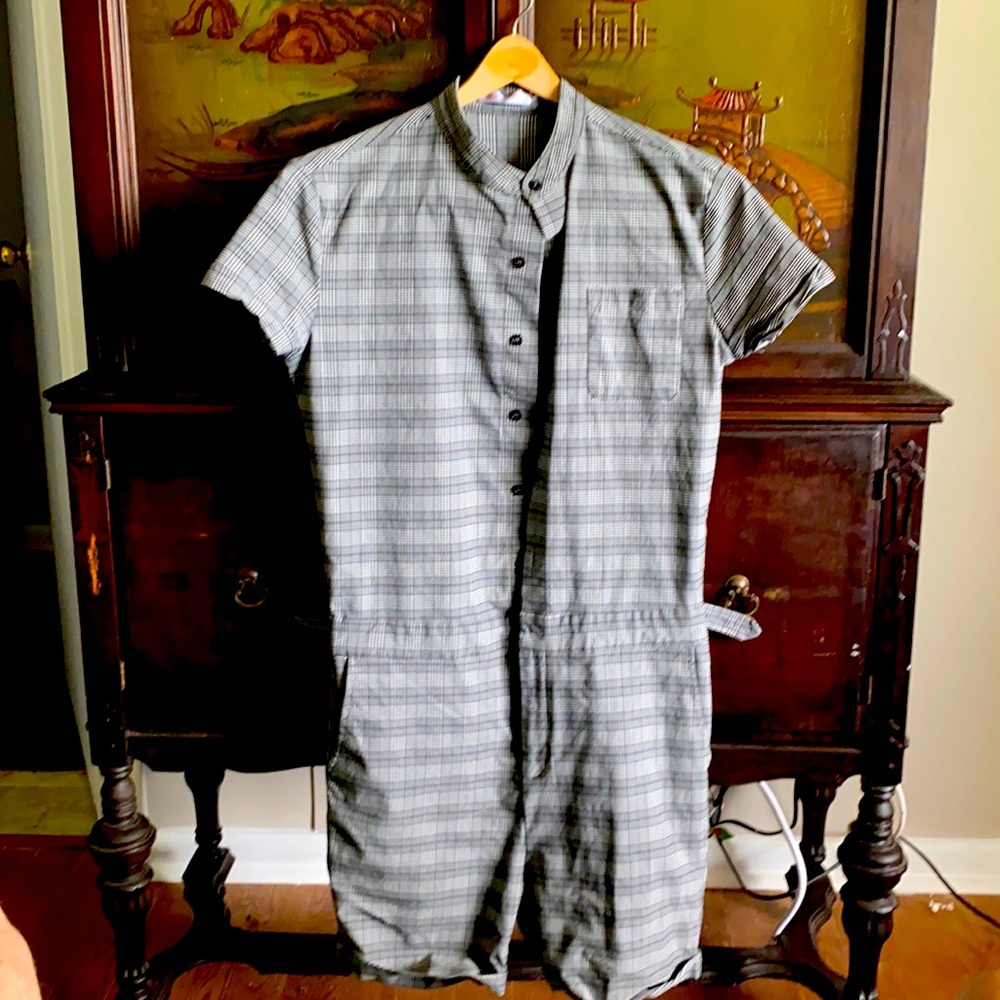 Men’s Plaid Onesie
